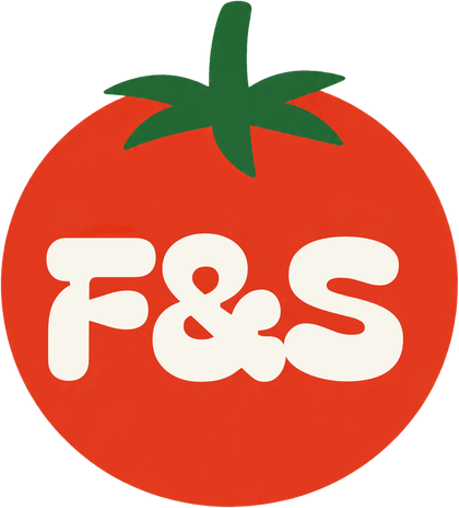 The Fare & Square tomato logo